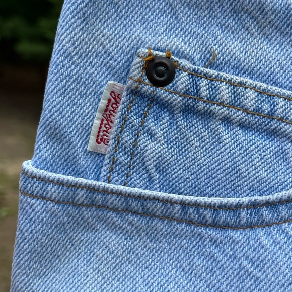 80s Joujou Western Denim Fringe Shorts - Picture 4 of 13